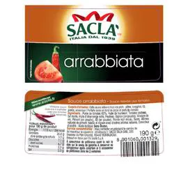 SACLÀ Sauce Arrabbiata 190g