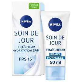NIVEA Crème soin de jour hydratant fraîcheur peaux normales 50ml