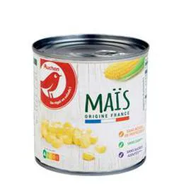 AUCHAN Maïs sans résidu de pesticides 285g