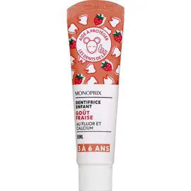 MONOPRIX Dentifrice enfant fraise 50ml