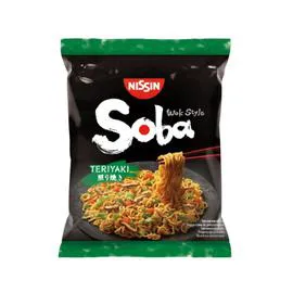 NISSIN, SOBA Nouilles japonaises Teriyaki 110g