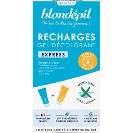 BLONDÉPIL Gel Décolorant Express Visage Et Corps l'unité