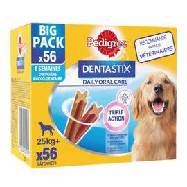 PEDIGREE Récompense pour chien grands batonnets Dentastix 2,16kg
