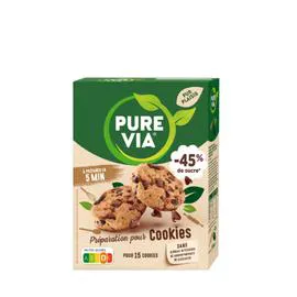 PUREVIA Préparation cookies 305g