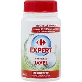 CARREFOUR EXPERT Pastilles javel 168g