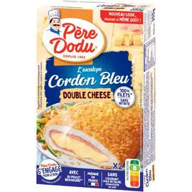 DOUCE FRANCE, PÈRE DODU Cordon bleu Double Cheese 200g