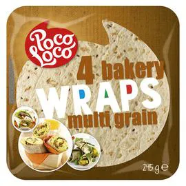 POCO LOCO Wraps multi grain 245g