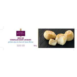 MONOPRIX GOURMET Noix de coquilles Saint-Jacques sans corail, origine France, surgelé 300g
