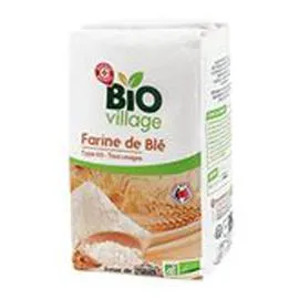 MARQUE REPÈRE, BIO VILLAGE Farine blé Type 65 1kg