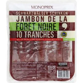 MONOPRIX Jambon de la Forêt Noire 100g