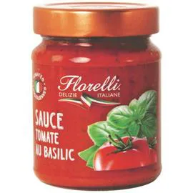 FLORELLI Sauce tomate & basilic 250g