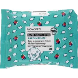 MONOPRIX BÉBÉ Papier toilette humide l'unité