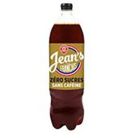 MARQUE REPÈRE, JEAN'S Soda Cola sans Caféine Zéro - Bouteille 1,5l