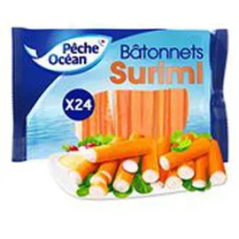 MARQUE REPÈRE, PÊCHE OCÉAN Bâtonnets surimi MSC 400g