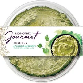 MONOPRIX GOURMET Houmous avocat et coriandre 180g