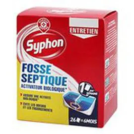 MARQUE REPÈRE, SYPHON Activateur biologique Pour fosses septiques x26