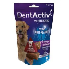 VETOCANIS Sticks pour chien au boeuf x7
