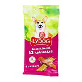 MARQUE REPÈRE, TOUS MES AMIS Tablettes pour chien Boeuf, poulet, agneau 104g