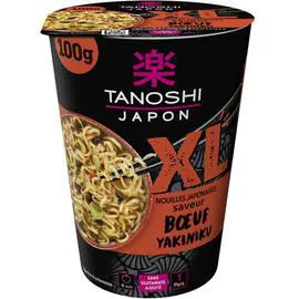 TANOSHI Cup nouilles boeuf yakiniku 100g