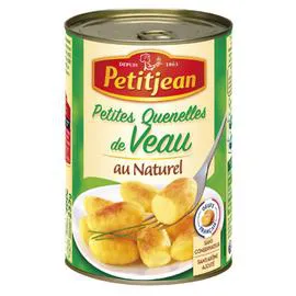 PETIT JEAN Plat cuisiné petites quenelles de veau au naturel 255g