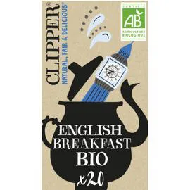 CLIPPER Thé noir english breakfast Bio x20