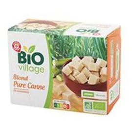 MARQUE REPÈRE, BIO VILLAGE Spécialité sucrière de canne - Morceaux 500g