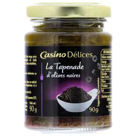CASINO DÉLICES Tapenade Olives Noires 90g