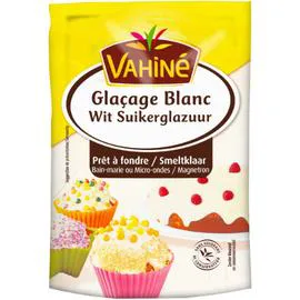 VAHINÉ Glaçage blanc prêt à fondre 120g