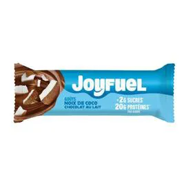 JOYFUEL Barre protéinée chocolat lait et noix de coco 55g