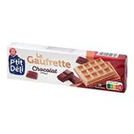 MARQUE REPÈRE, P'TIT DÉLI Gaufrettes Chocolat x18 110g