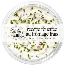 L'ATELIER BLINI Recette fouettée au fromage frais 140g