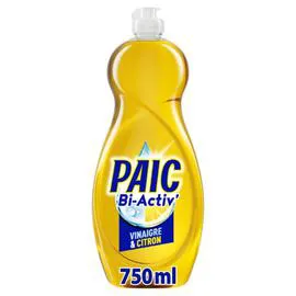 PAIC Liquide Vaisselle Vinaigre & Citron Bi-Activ' 750ml