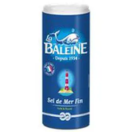 LA BALEINE Sel fin Iodé et fluoré 750g