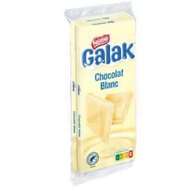 NESTLÉ, GALAK Chocolat blanc 2x100g