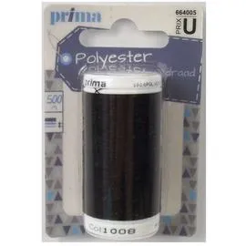 LA BROSSE ET DUPONT, PRIMA Fil Polyester Noir Ttex 500m l'unité