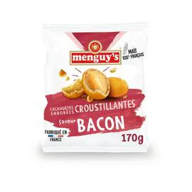 MENGUY'S Cacahuètes enrobées Bacon 170g