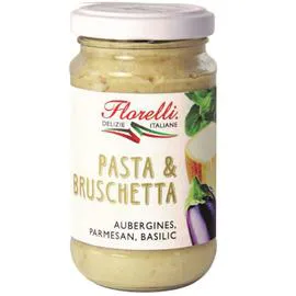 FLORELLI Sauce aubergines parmesan basilic 190g