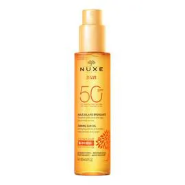 NUXE Sun huile solaire bronzante spf50 150ml