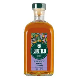 ISAUTIER Rhum arrangé banane flambée 50cl
