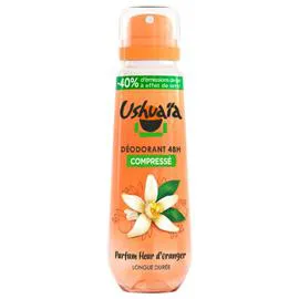 USHUAÏA Déodorant 48h Fleur d'Oranger du Maroc 100ml