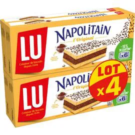LU, NAPOLITAIN Gâteaux au chocolat L'Original 720g
