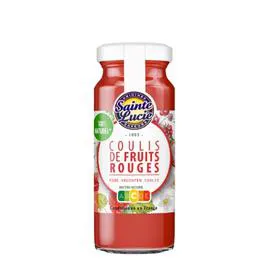 SAINTE LUCIE Coulis Fruits rouges 110g