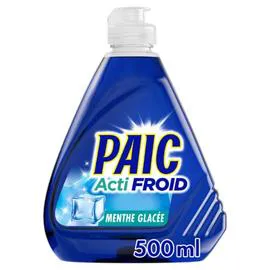 PAIC Liquide Vaisselle Actifroid Menthe 500ml