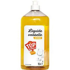 TOP BUDGET Liquide vaisselle citron 1l