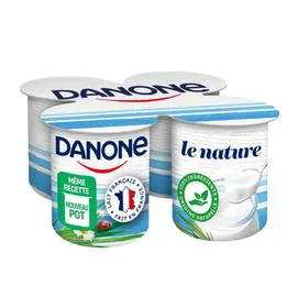 DANONE Yaourt nature 4x125g
