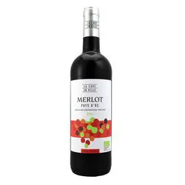 LA CAVE EN VILLE Merlot Pays d'Oc igp bio 75cl