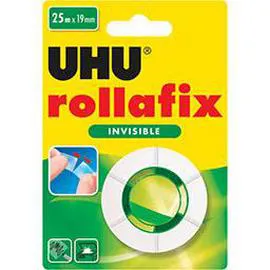 UHU Rollafix - Ruban adhésif invisible 25mx19mm l'unité
