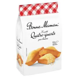 BONNE MAMAN Quatre-quarts pur beurre 300g
