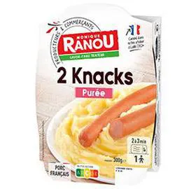 MONIQUE RANOU Knacks purée 300g