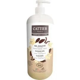 CATTIER Gel douche parfum vanille et tonka 1l